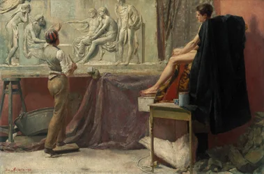 Das Atelier des Bildhauers